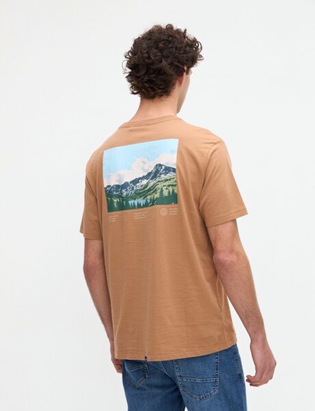 Remera Sandino Tostado