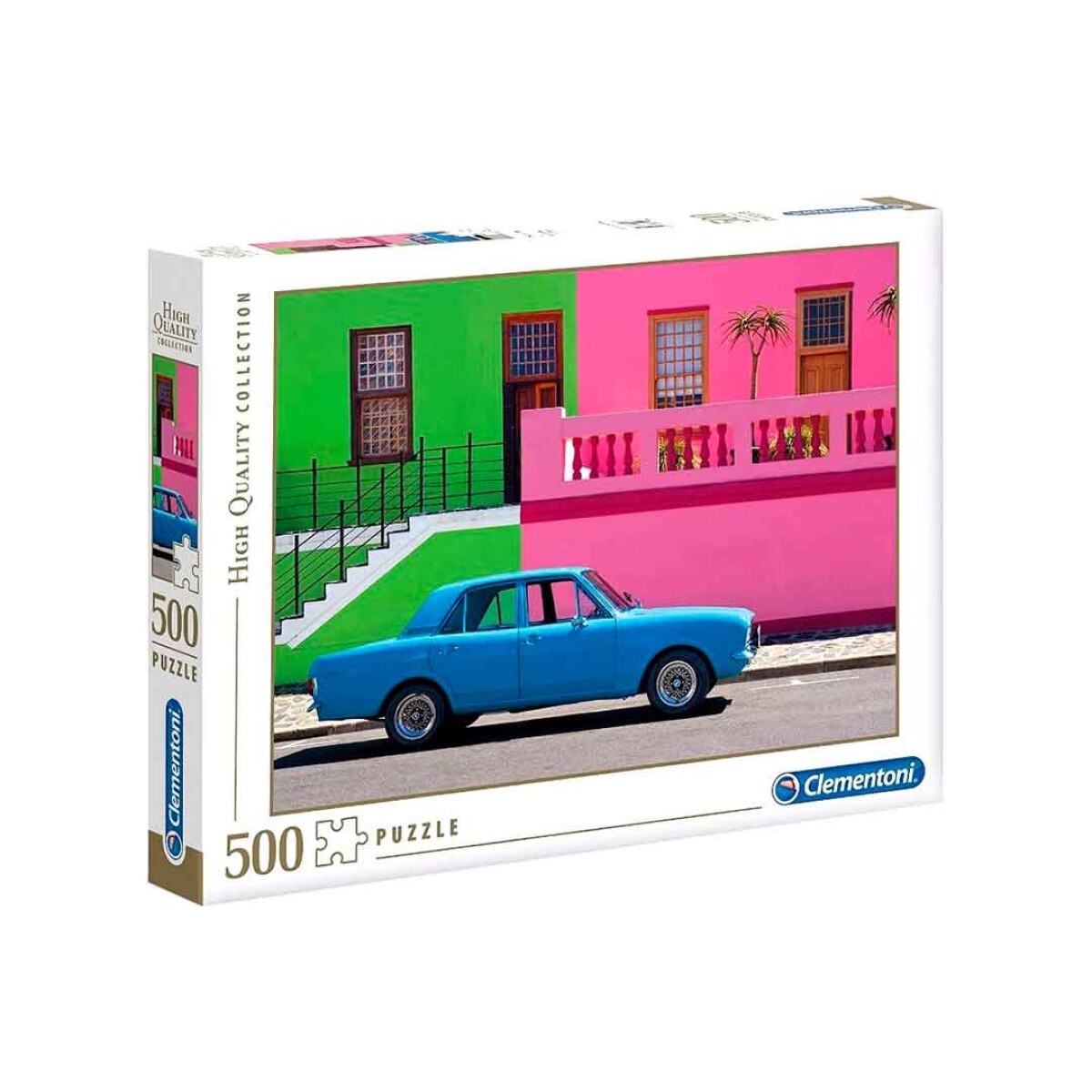 Puzzle Clementoni 500 piezas Auto Azul High Quality - 001 