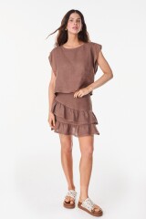 Blusa Aster Chocolate