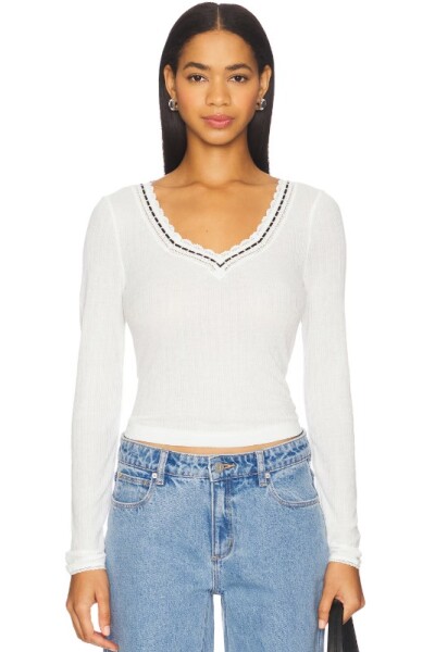 ONLY YOU LONG SLEEVE Blanco