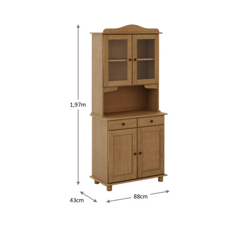 FINESTRA- CRISTALERO 4 PUERTAS 2 CAJONES 8926FN FINESTRA- CRISTALERO 4 PUERTAS 2 CAJONES 8926FN