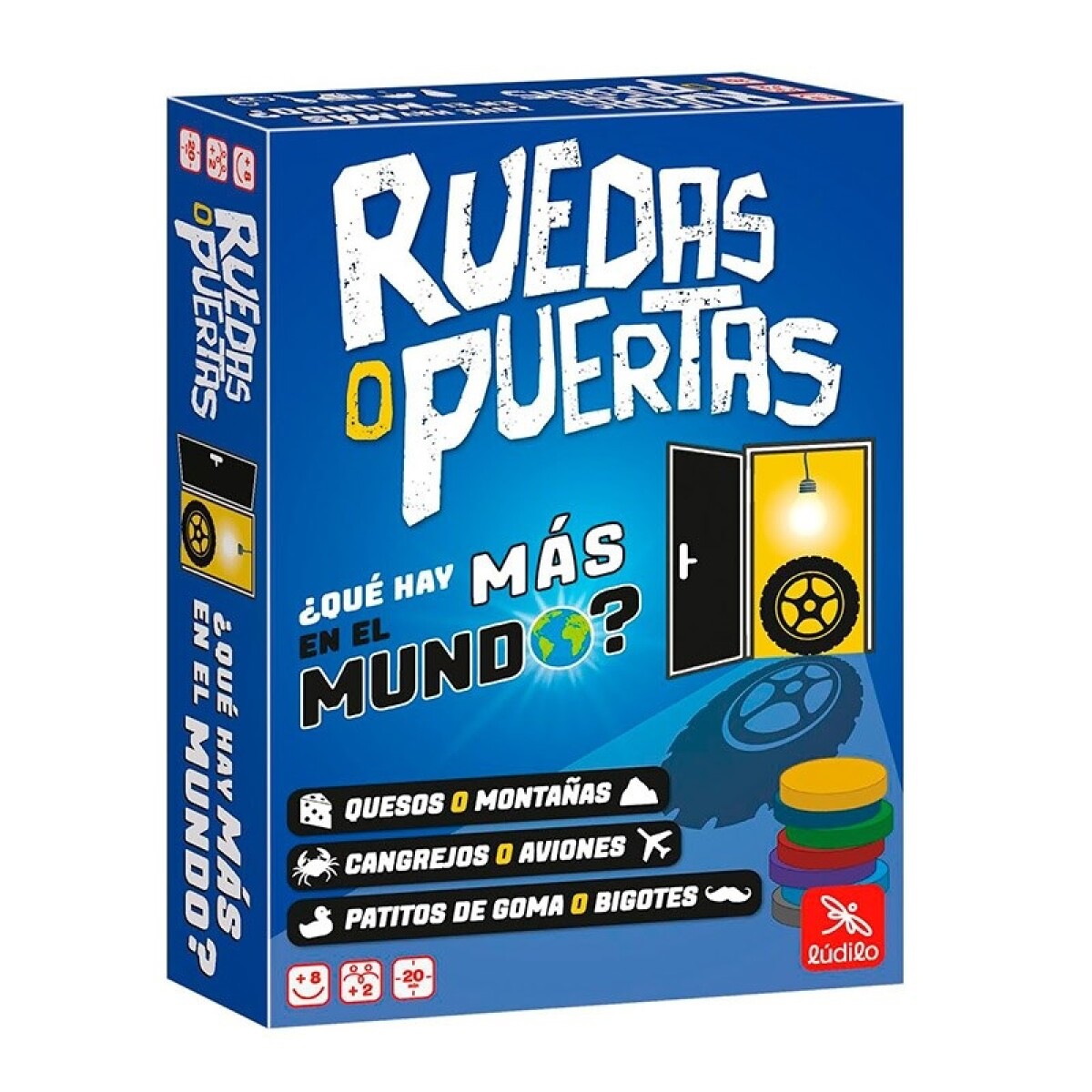 Ruedas o puertas. Juego de apuestas, conocimientos y deducción 