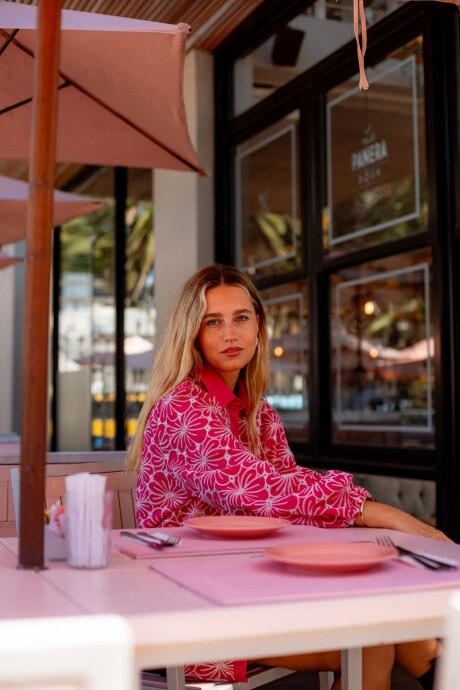 Camisa CANNES Fucsia