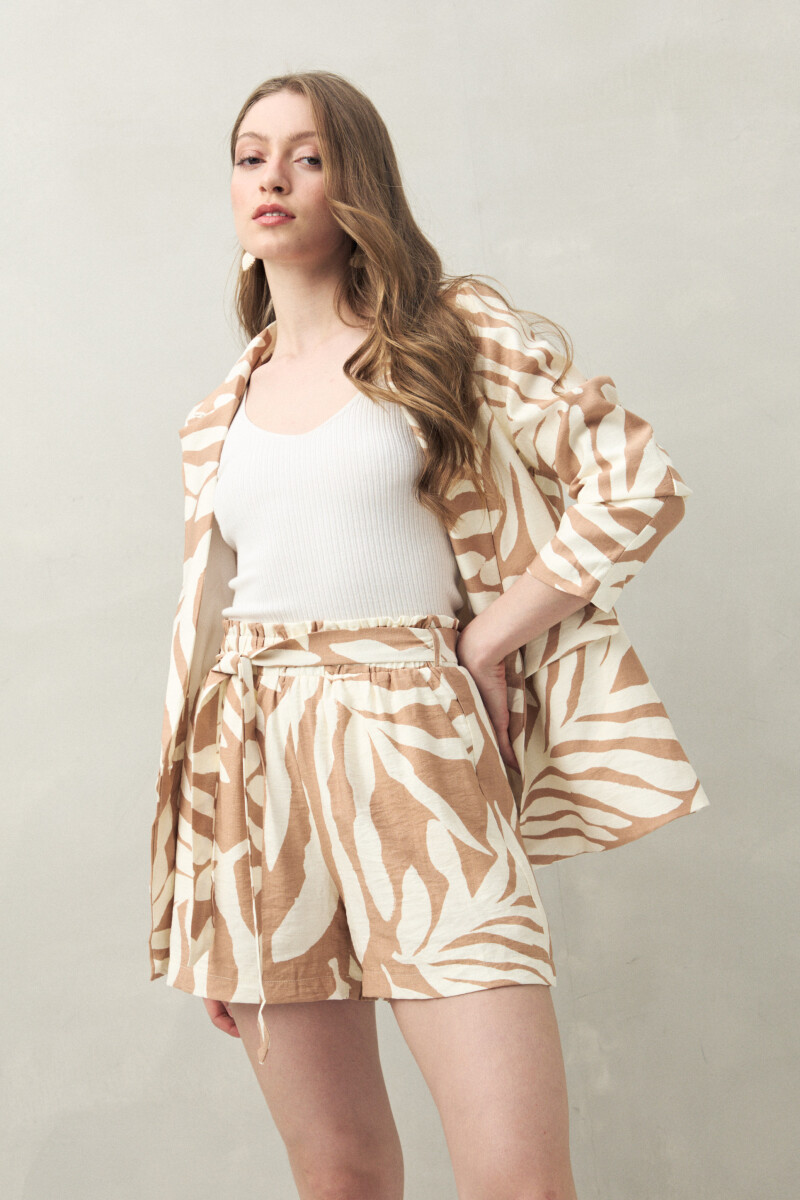 SHORT SUSANA Beige Oscuro