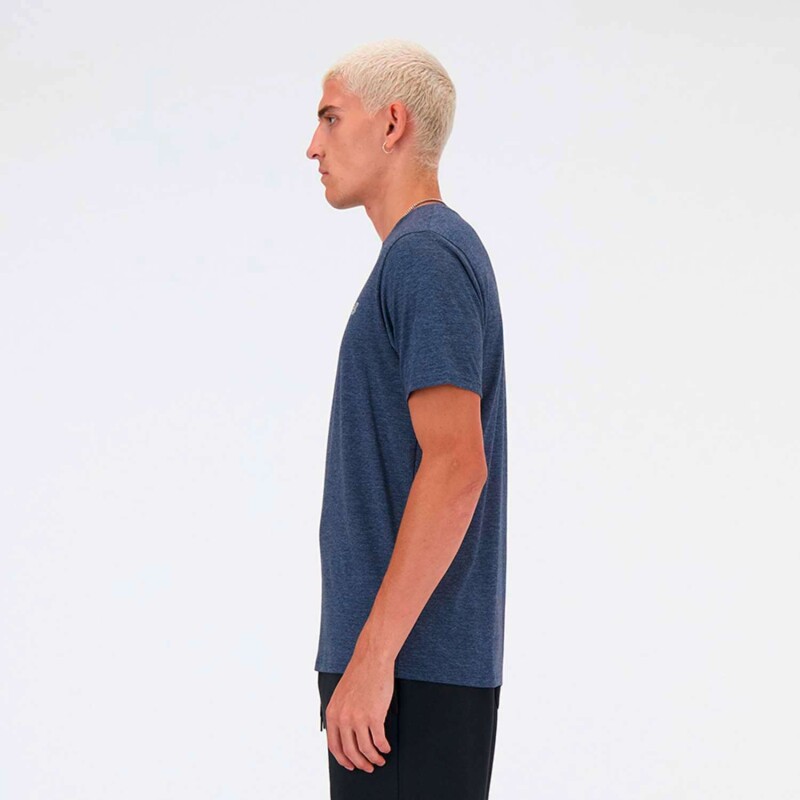 Camiseta Heathertech de Hombre Azul