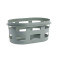 Canasto cesto para ropa sucia apilable Gris