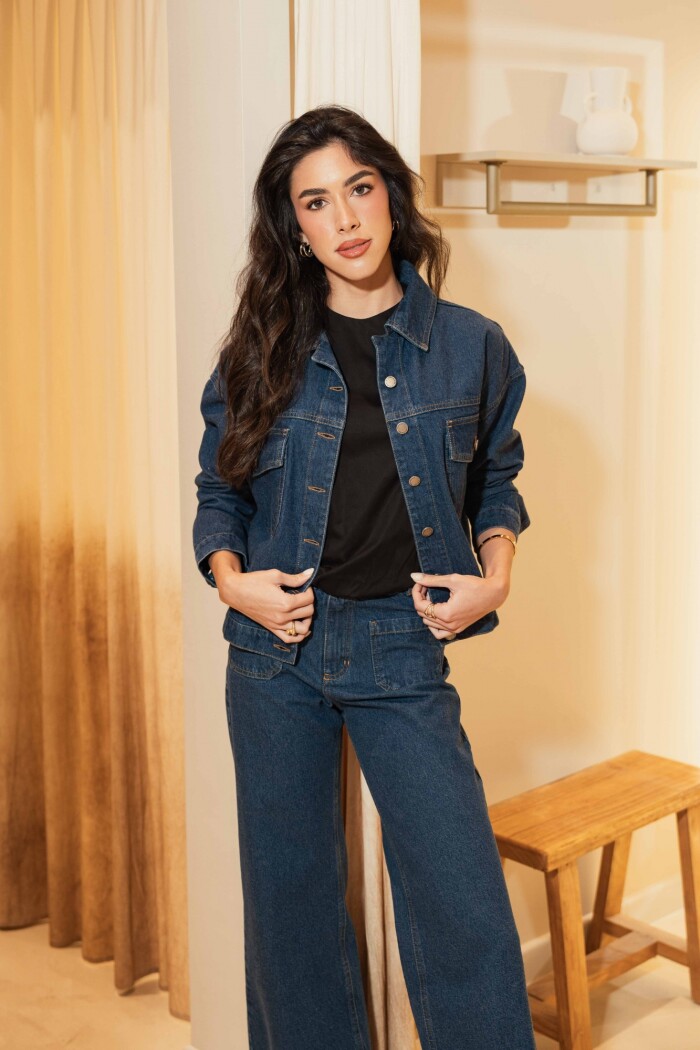 CAMPERA BRUNA DENIM BLUE CAMPERA BRUNA DENIM BLUE