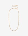 Collares Cortos Metal Collar Corto Metal Delicado - Dorado