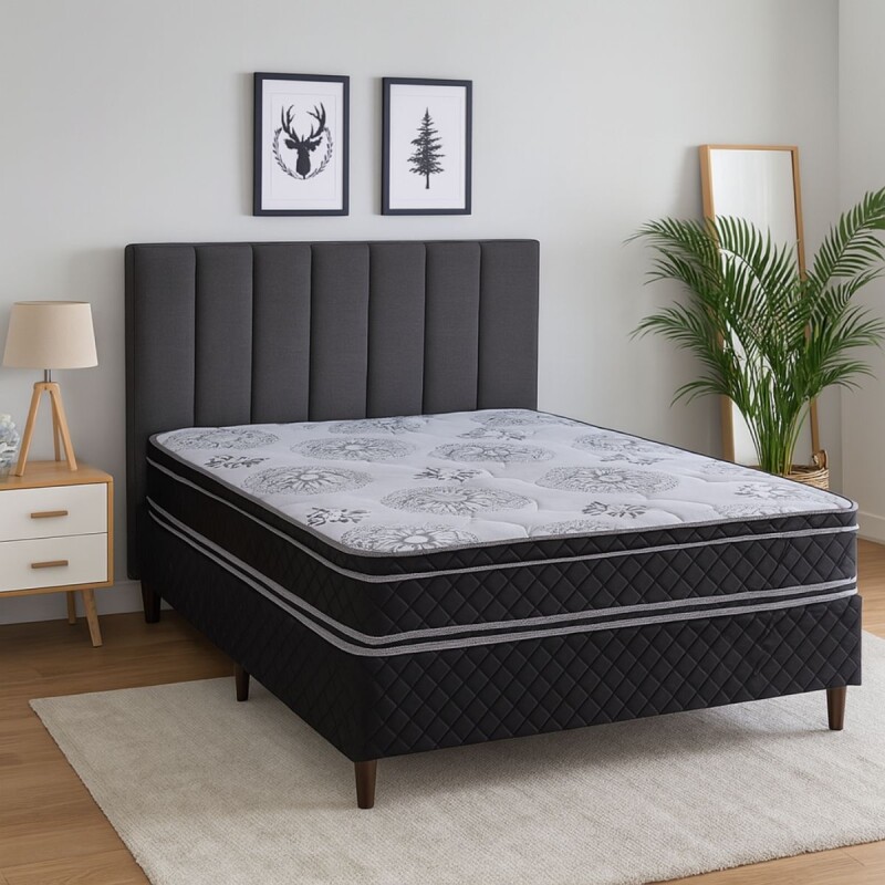 Sommier 2 Plazas Maxx firme 138x188x20 cm S/C