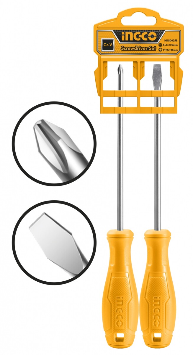 JUEGO X2 DESTORNILLADOR (ECO) HKSD0258 AMARILLO 