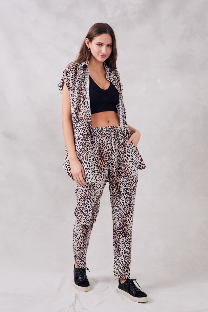 Blusa Animal Print Multi