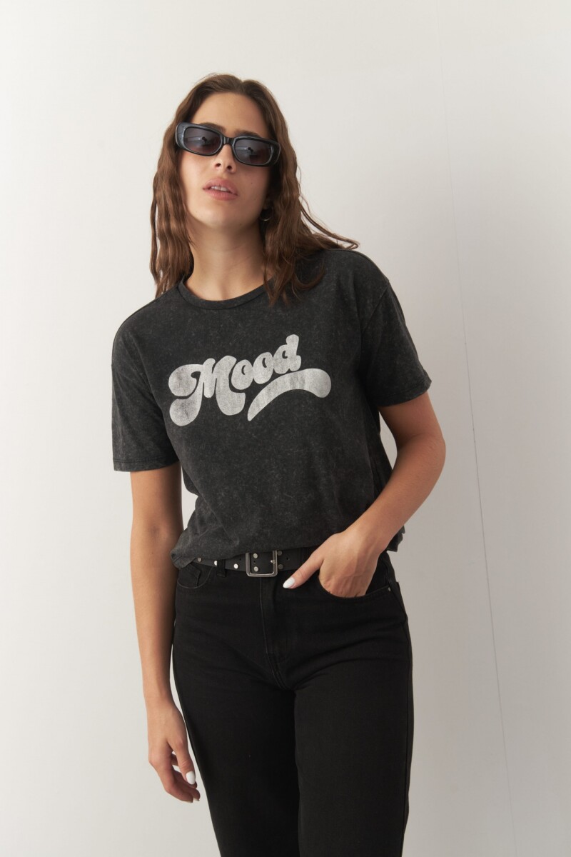 REMERA ARKET Negro