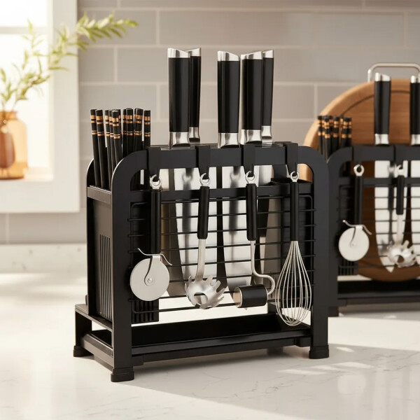 Organizador de Cubiertos Utensilios Cocina escurridor Cubertero IMBACK Organizador de Cubiertos Utensilios Cocina escurridor Cubertero IMBACK