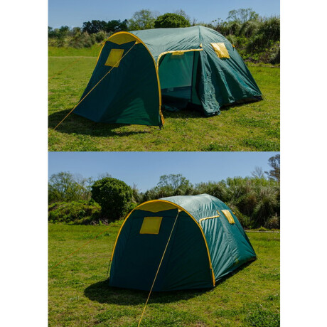 Combo Carpa Igloo con Avance Cerrado 4/5 Personas Arye + Lona 3x5 mts Combo Carpa Igloo con Avance Cerrado 4/5 Personas Arye + Lona 3x5 mts