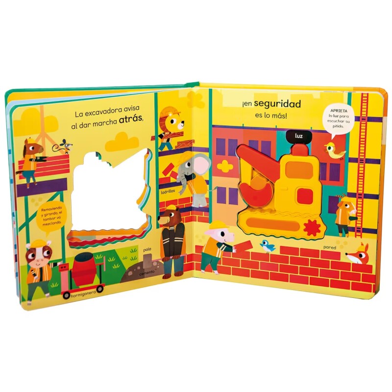 La excavadora ruidosa La excavadora ruidosa