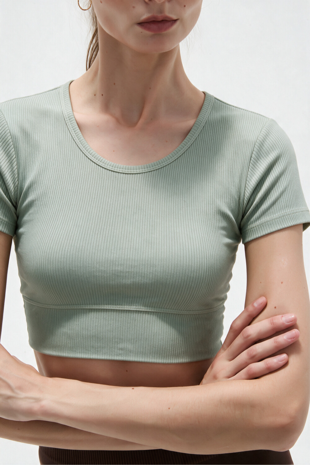 Remera Kodah Verde Grisaceo