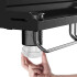 Estante Organizador Cocina Alacena Multifuncional Negro Mate EST003 Estante Organizador Cocina Alacena Multifuncional Negro Mate EST003