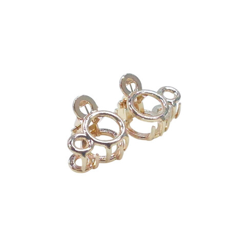 Broches pinzas dorada 2pcs(OW2224) Broches Pinzas Dorada 2pcs(ow2224)
