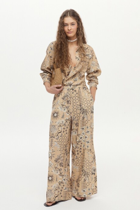 Pantalón Calista Camel