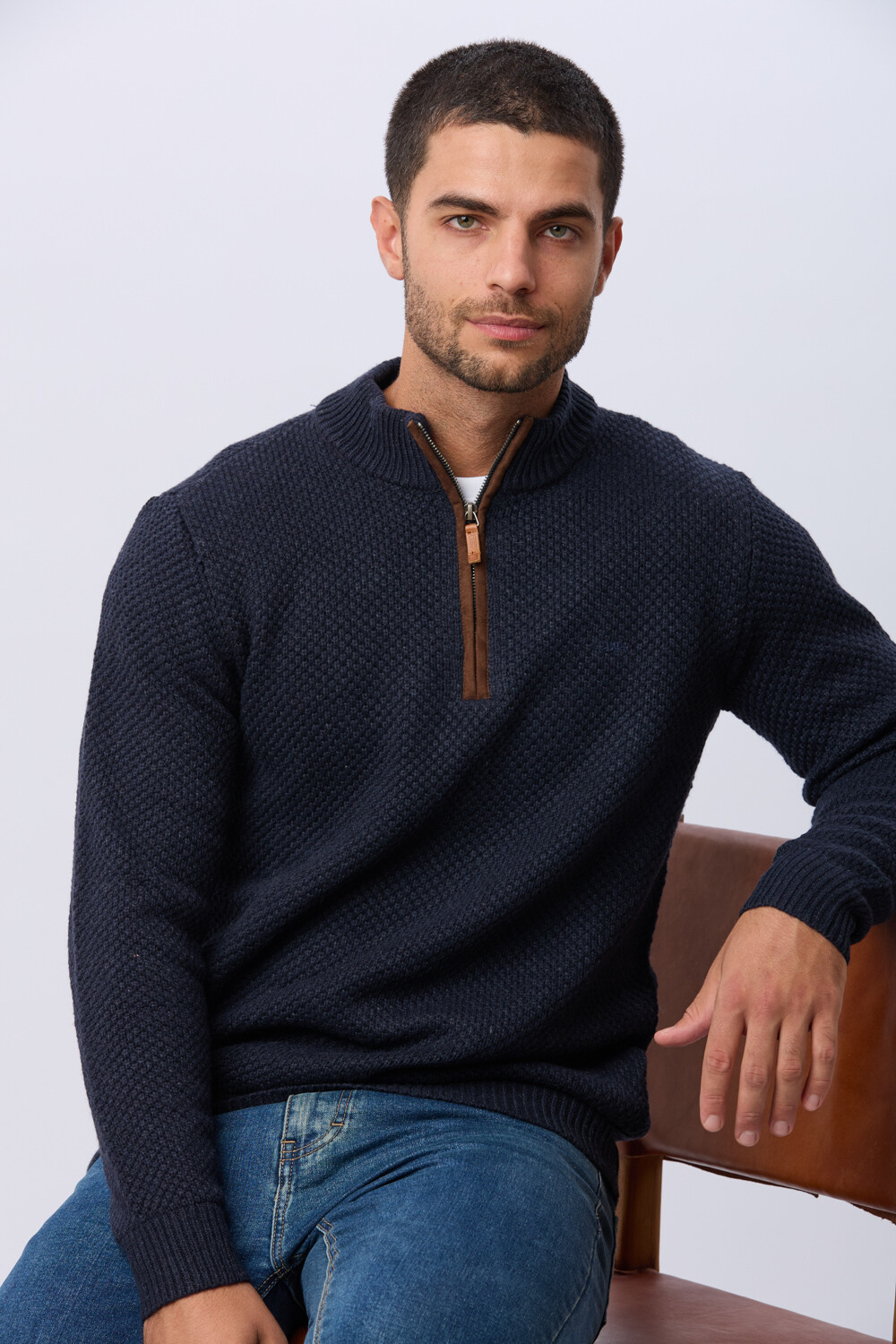 BUZO TEJIDO DE ABRIGO Azul