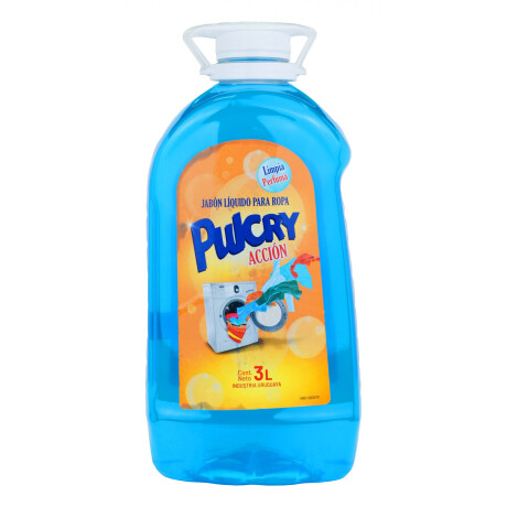 DETERGENTE LIQUIDO P/ROPA PULCRY 3LTS DETERGENTE LIQUIDO P/ROPA PULCRY 3LTS