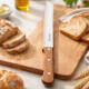 Cuchillo de pan 8´ MARRON