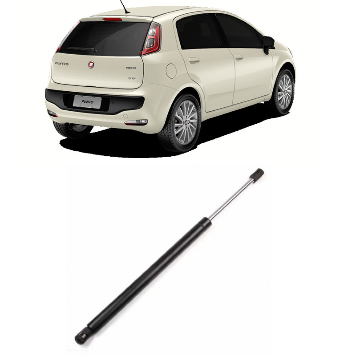 AMORTIGUADOR BAUL FIAT PORTON TRAS. PUNTO 07/ (517784320) - 
