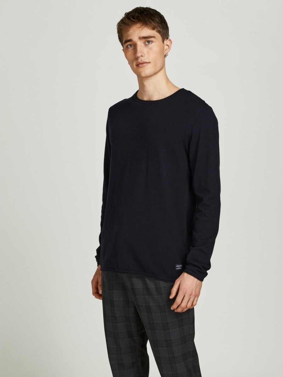 Sweater Mate Textura - Black 