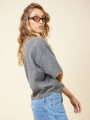 T-SHIRT NANTE RUSTY Gris