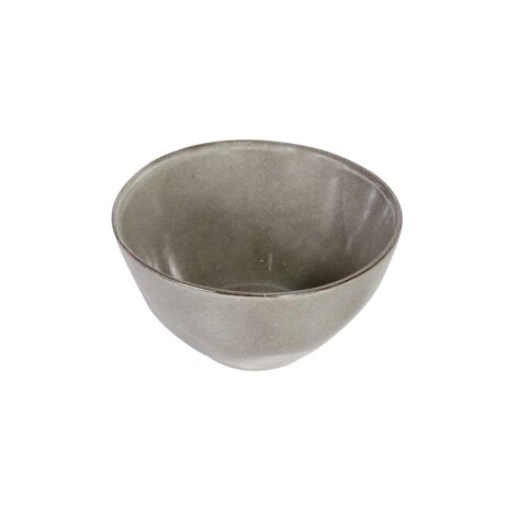 BOWL CERAMICA GRIS COMB 14.5X8CM Unica