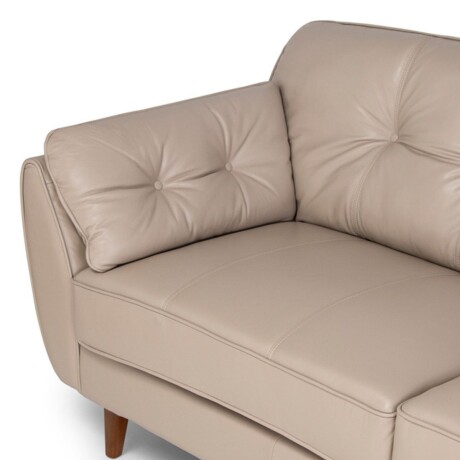 Sofá Defender - Cuero Básico - 3 cuerpos 519 (Beige)