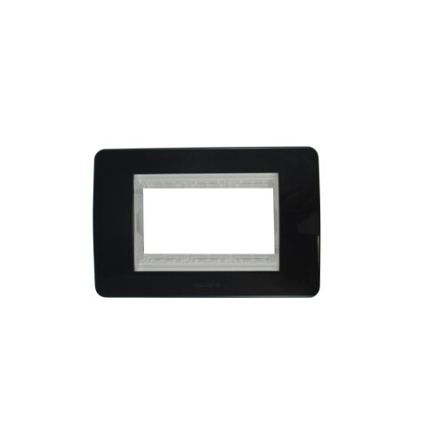 PLACA CON BASTIDOR 3 MODULOS GRAFITO SLIM PLACA CON BASTIDOR 3 MODULOS GRAFITO SLIM