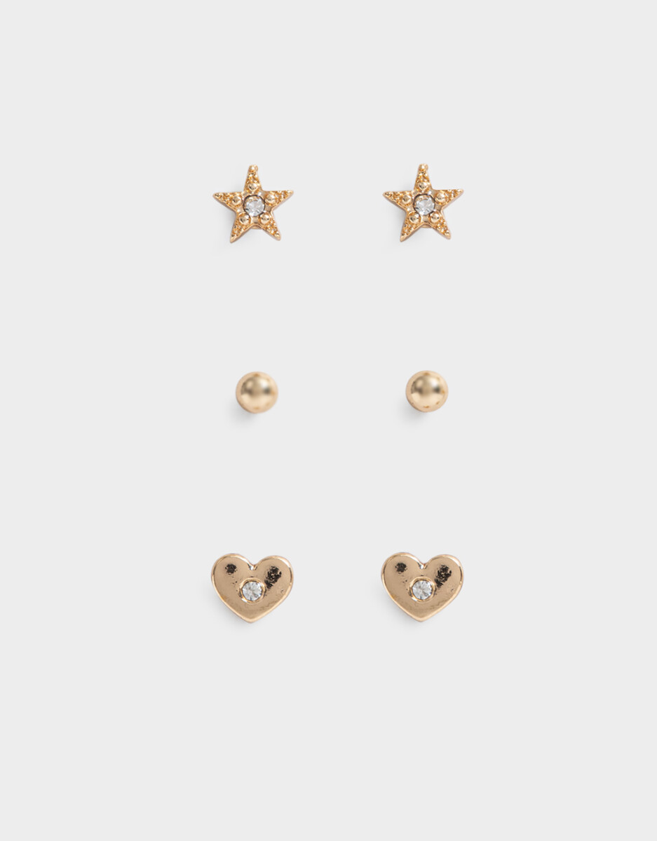 Sets De Aros Con Corazon 