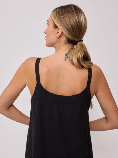 VESTIDO RUSTY CABITA NEGRO