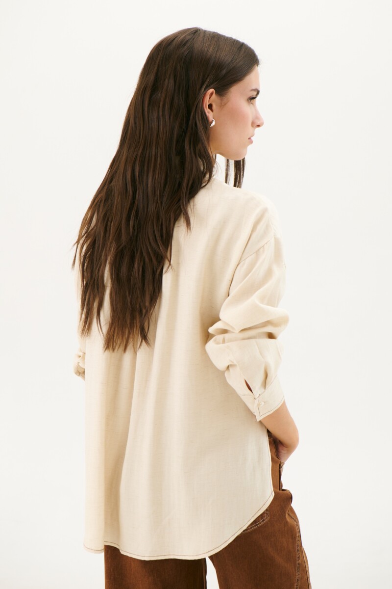 CAMISA MILAN BEIGE
