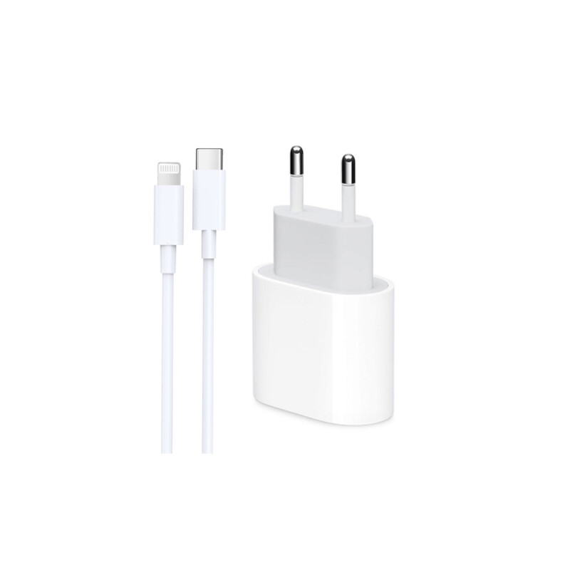 Cargador de pared Unicell 20W con cable Lightning Cargador De Pared Unicell 20w Con Cable Lightning