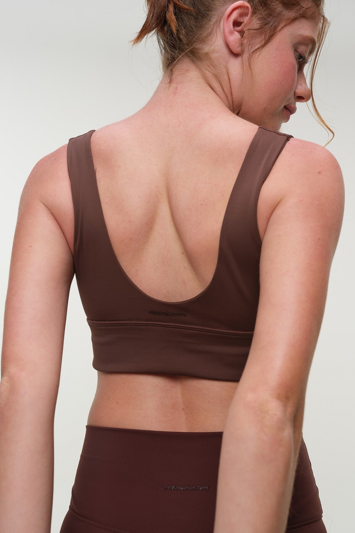 Top Amatista Marron