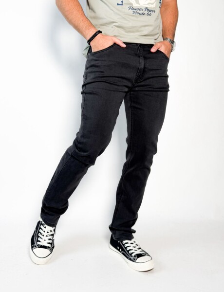 Pantalón de jean Geko Gris