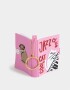Llavero Silicona Llavero & Charm Libreta Jazz Club - Rosa Claro