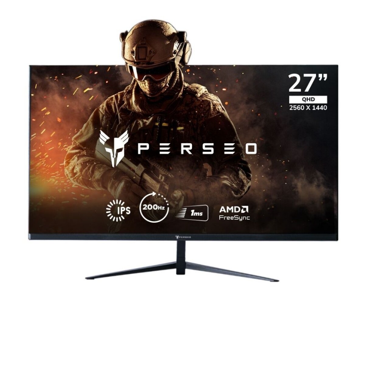 Monitor Gamer Perseo 27 IPS 2K 200 Hz - Black 
