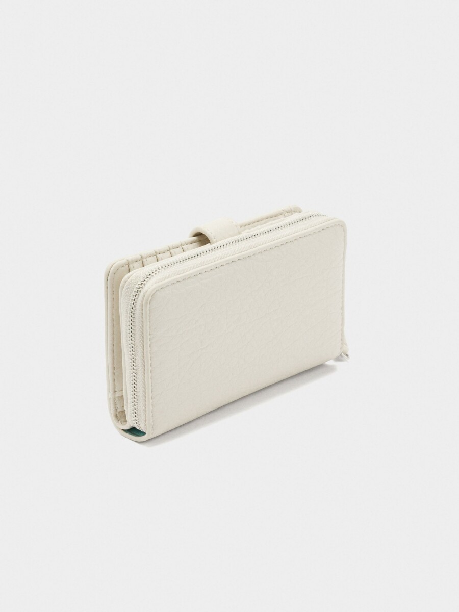 Cartera Con Textura crudo