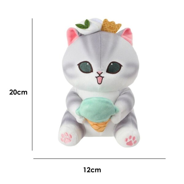 Peluche mofusand verde