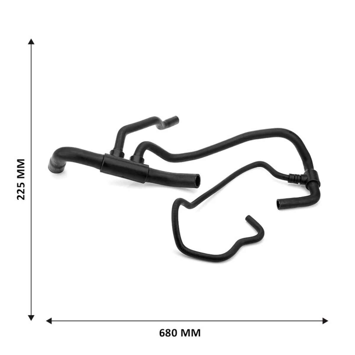 CAÑO FIAT INF. RADIADOR PALIO FIRE EX S/AIR. 8V 1.0 2001-- - 