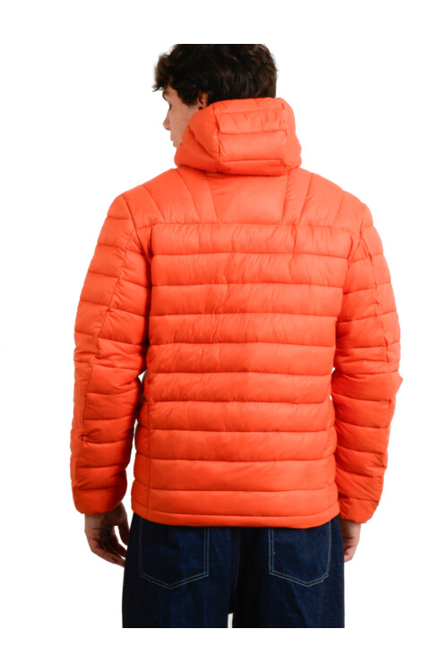 Campera Puffer O'Neill Windbreaker Naranja