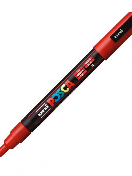MARCADOR UNI POSCA 1.3 MM ROJO N/A