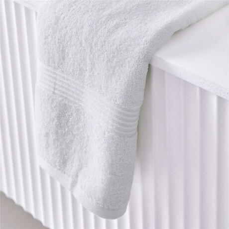 Toalla De Mano 50X90Cm Algodón Blanco Cannon