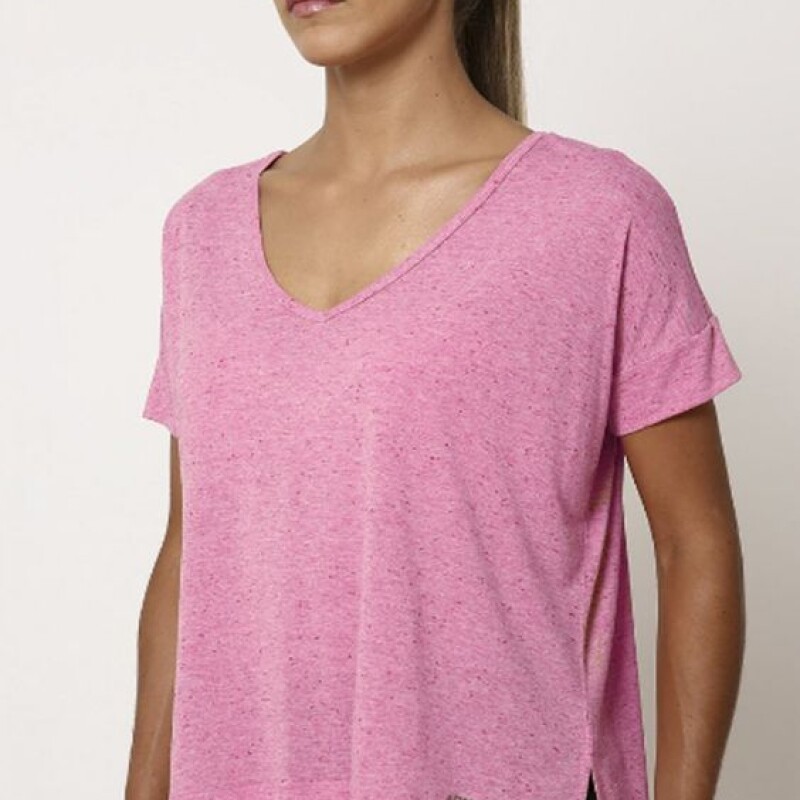 Buzo manga corta Claudia rosado