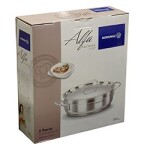 OLLA 5.5LTS AC. INOX C/TAPA ALFA KORKMAZ. 28X9CM OLLA 5.5LTS AC. INOX C/TAPA ALFA KORKMAZ. 28X9CM