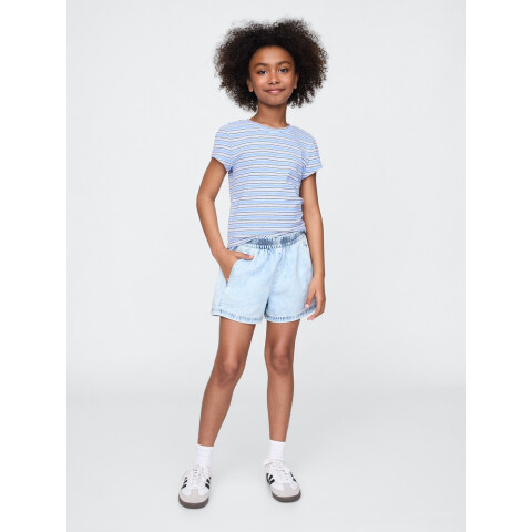 PO DNM SHORT_LT ACID ACID WASH