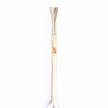 Bombilla De Plata y Oro s28